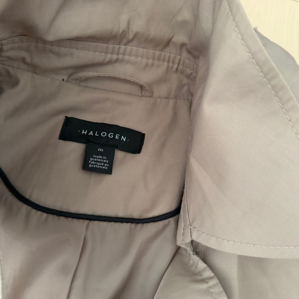 Halogen Tan Trench Coat - Picture 4 of 4